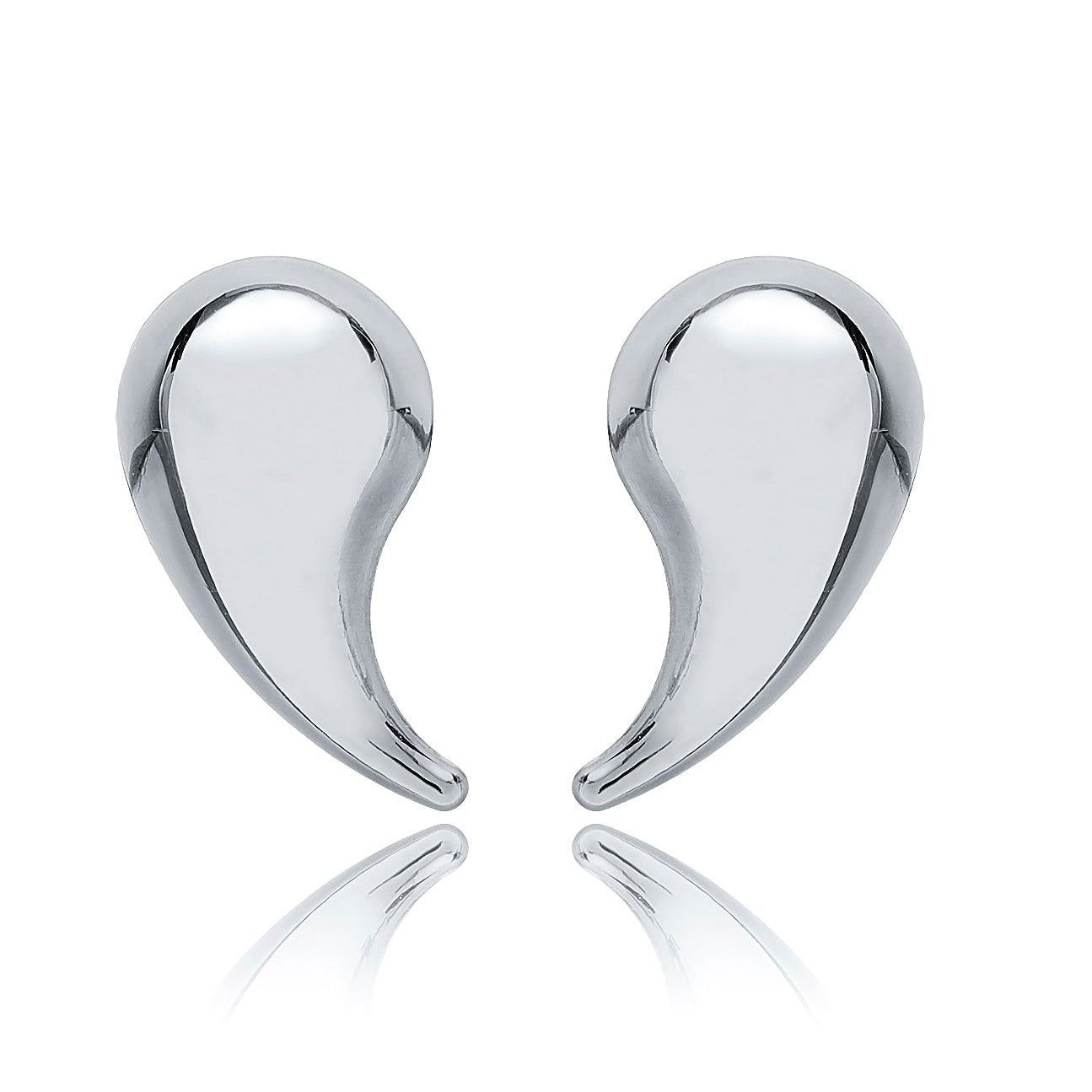 Handcrafted Sterling Silver Stud Earrings