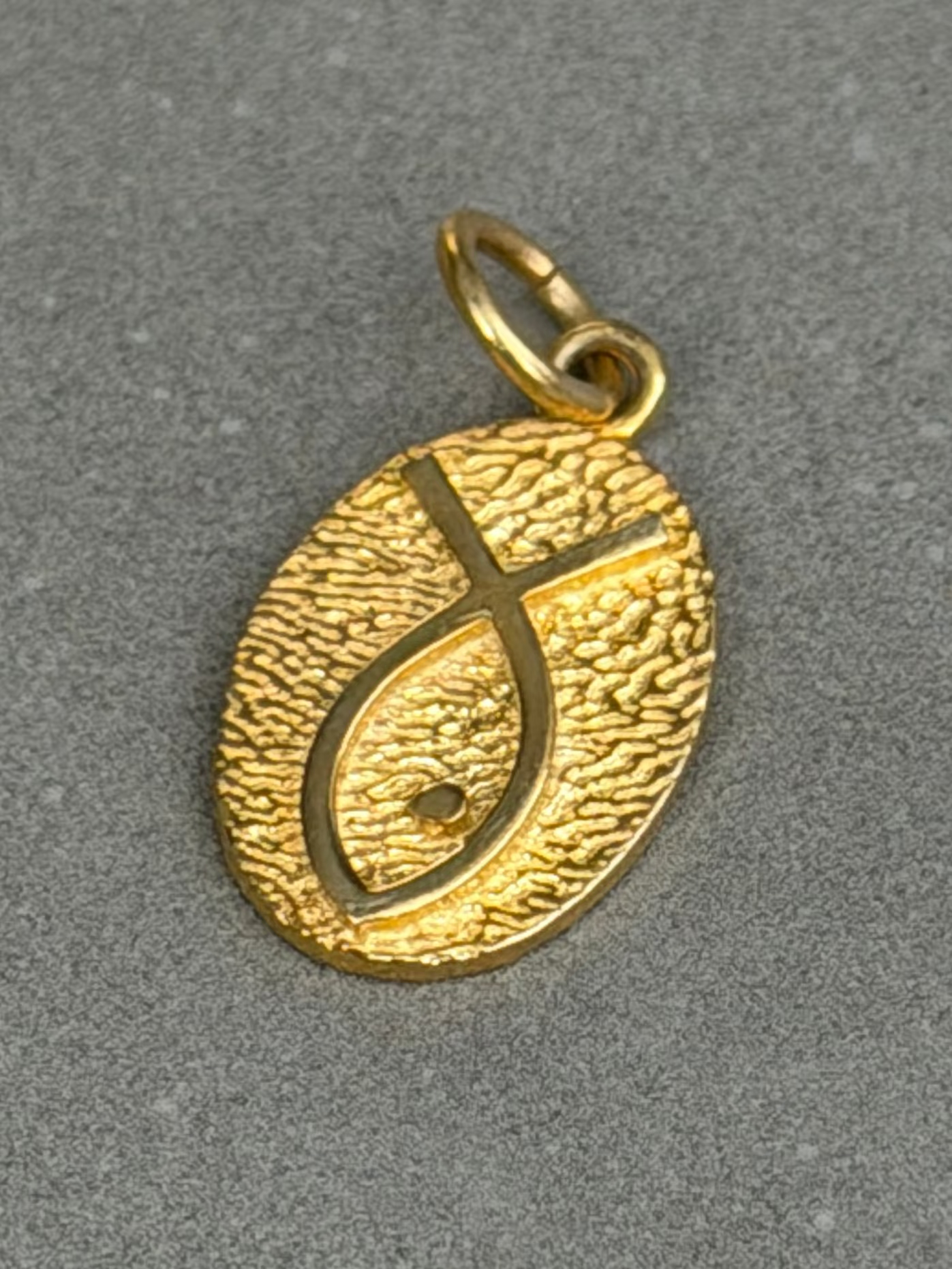 20 mm Sterling Silver Pendant – Gold Plated