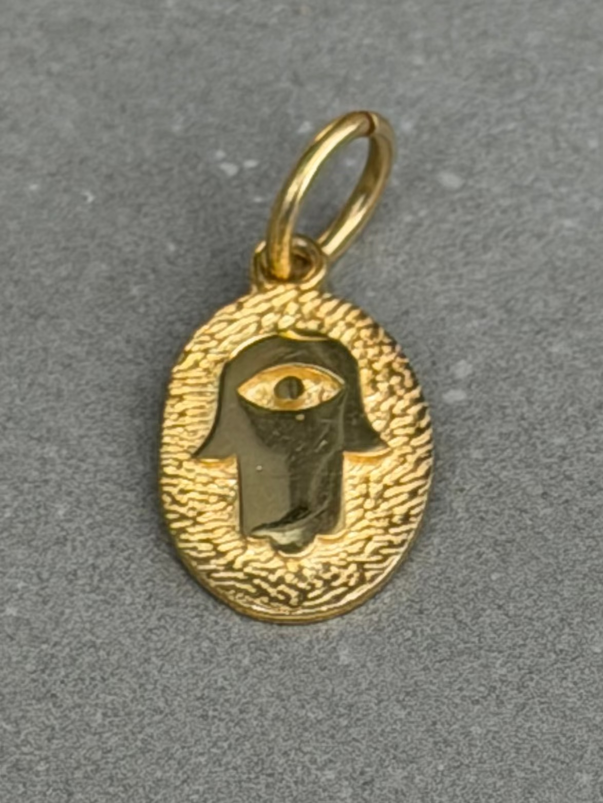 20 mm Sterling Silver Pendant – Gold Plated