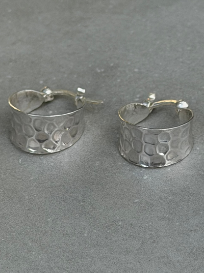 20 mm Sterling Silver Hoop Earrings