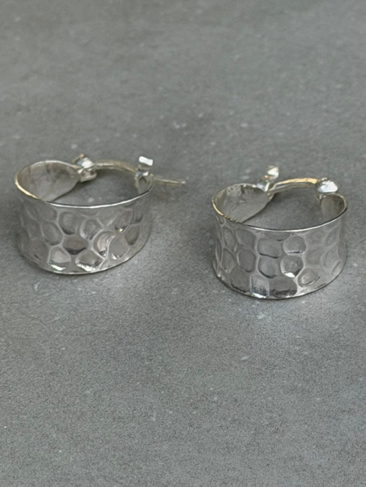 20 mm Sterling Silver Hoop Earrings