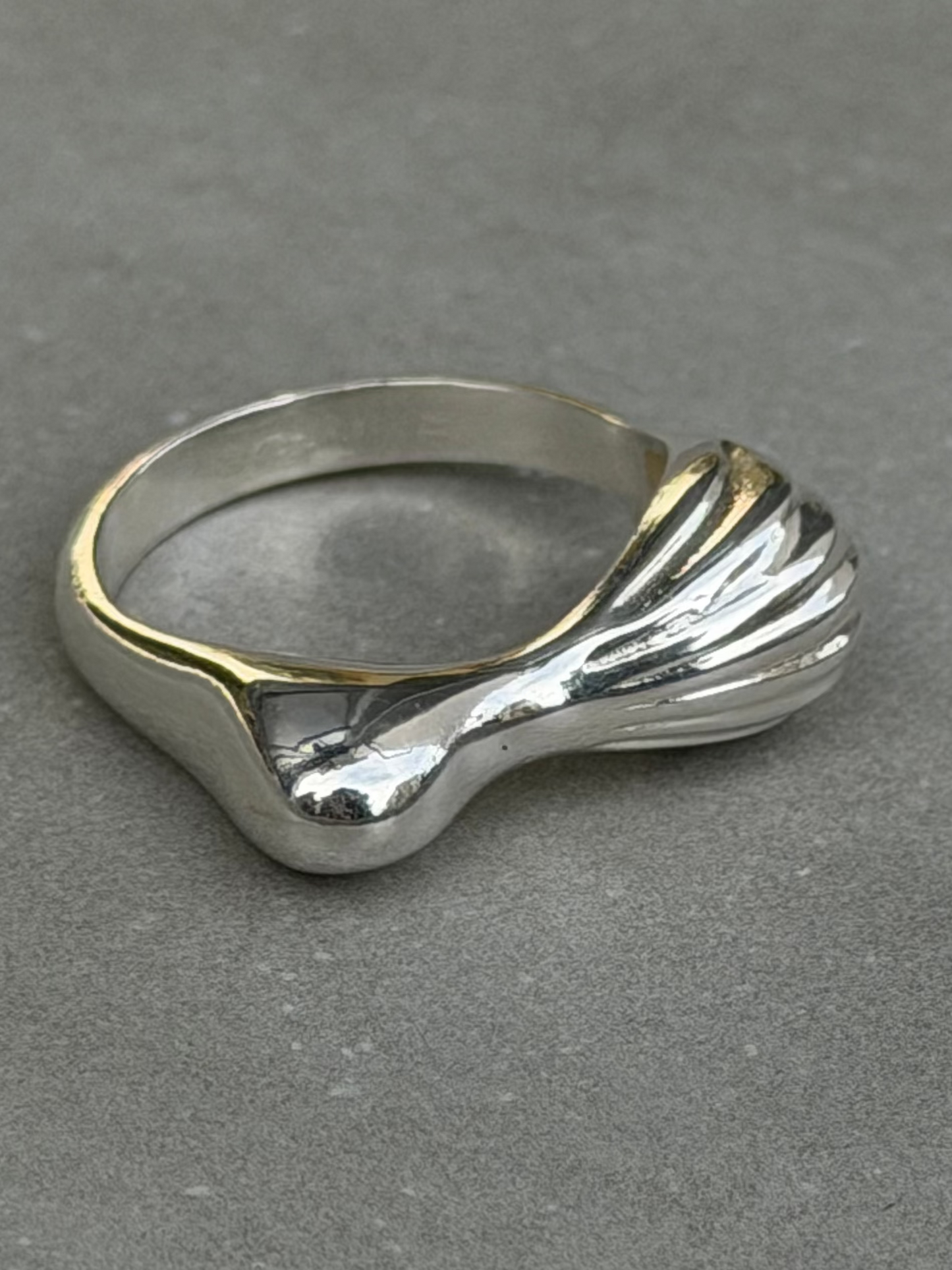 Sterling Silver Wave Ring