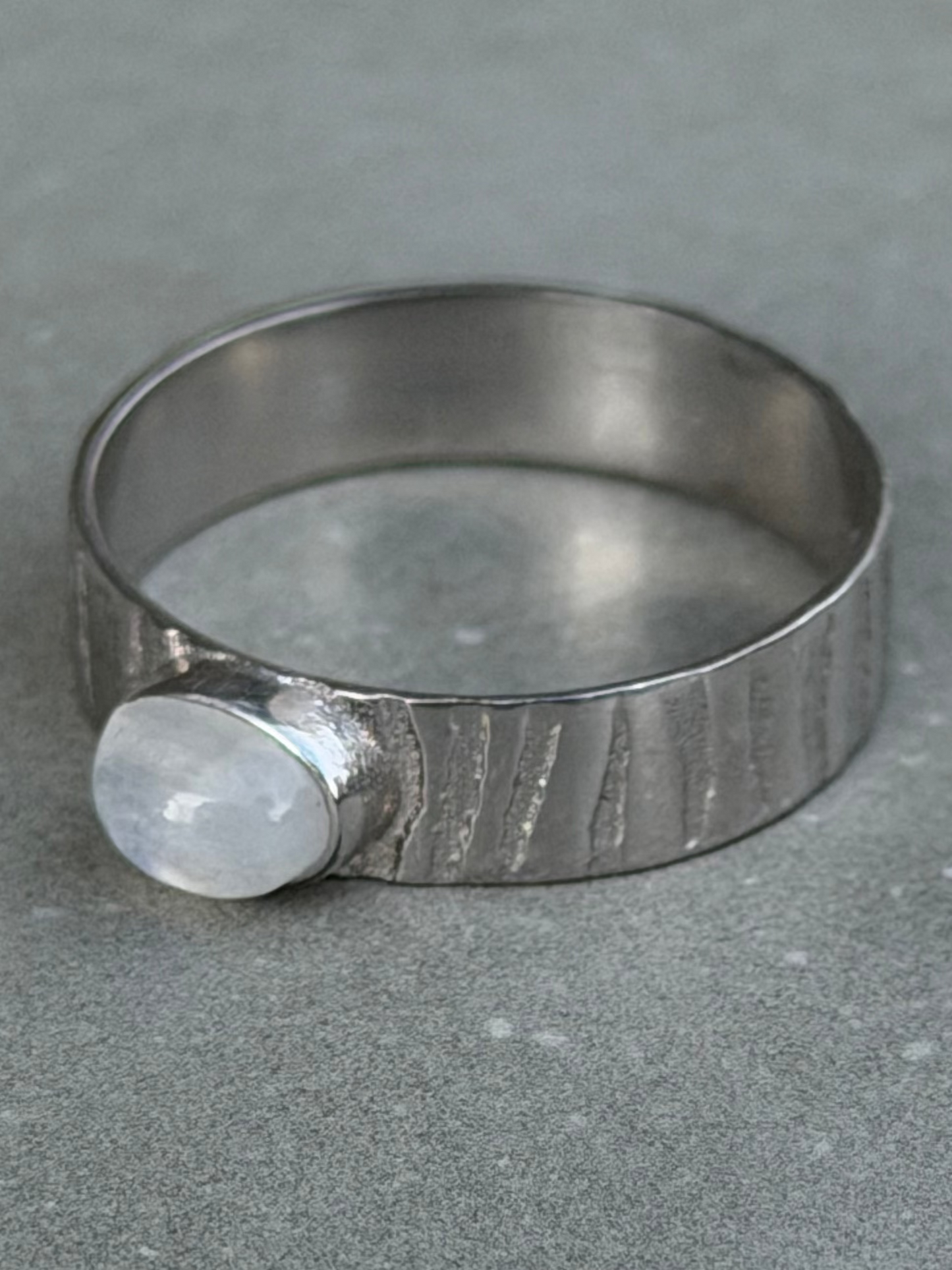 Sterling Silver Ring with Lapis
