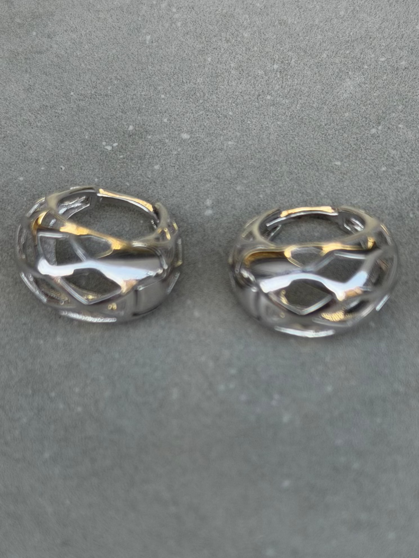 15 mm Sterling Silver Hoop Earrings